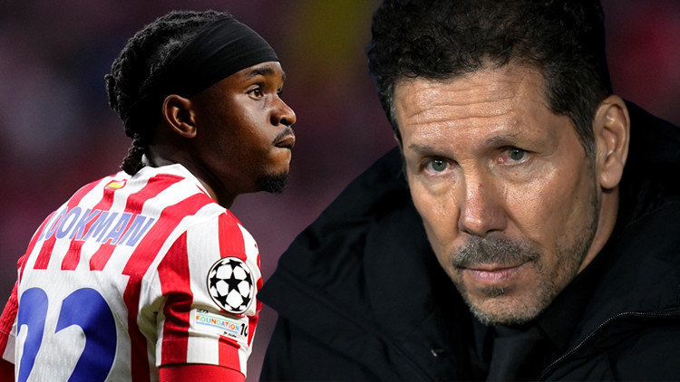 Atletico Madrid - Barcelona maçı sonrası Diego Simeone'den Lookman'a övgüler! 'Daha önce bu kalitede bir futbolcumuz olmamıştı'