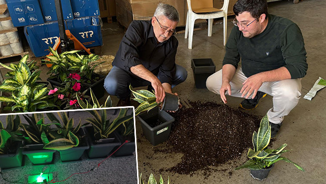 Bitkilerden üretildi: 25 metrekarelik alana yetiyor! 'Oğlumun sorduğu bir soruyla her şey başladı'
