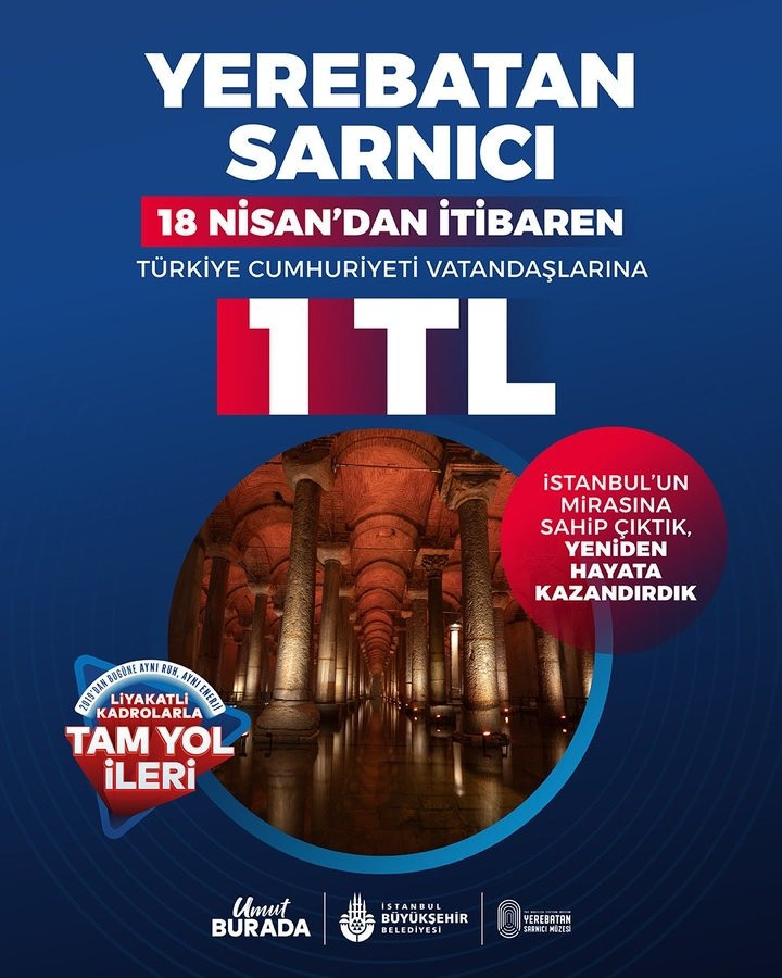 YEREBATAN SARNICI GİRİŞ ÜCRETİ NE KADAR OLDU