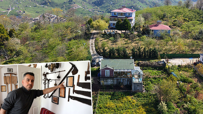 'Köy odası' geleneğinden esinlendi: Elinde 200'den fazla var! 'Burası, herkesin geçmişine dair mirası bulabildiği yer'