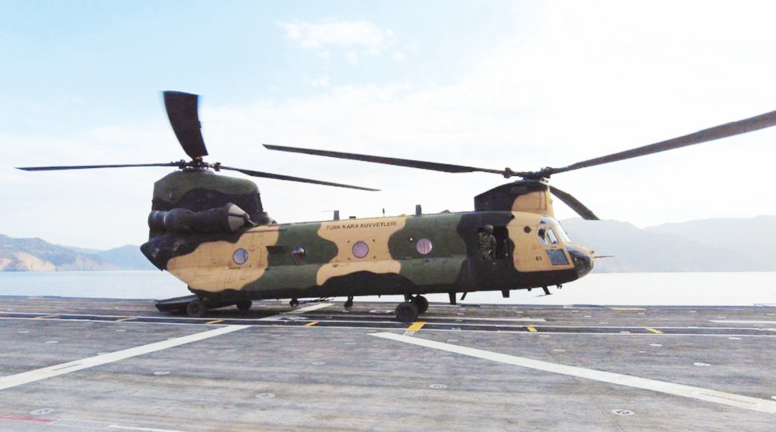 Ankara’da Chinook kazası