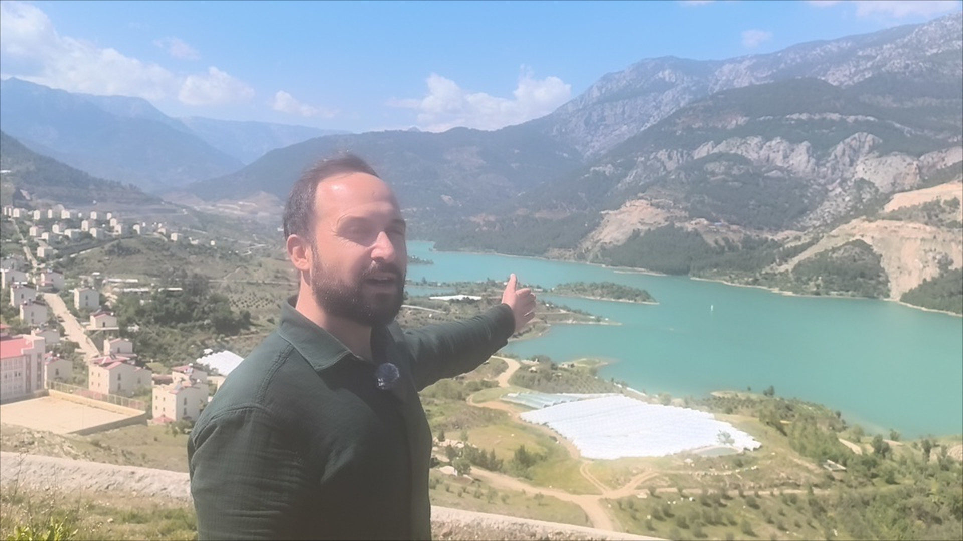 Alaköprü Barajında doluluk oranı yüzde 99a ulaştı Eski mahalleden geriye sadece minare kaldı