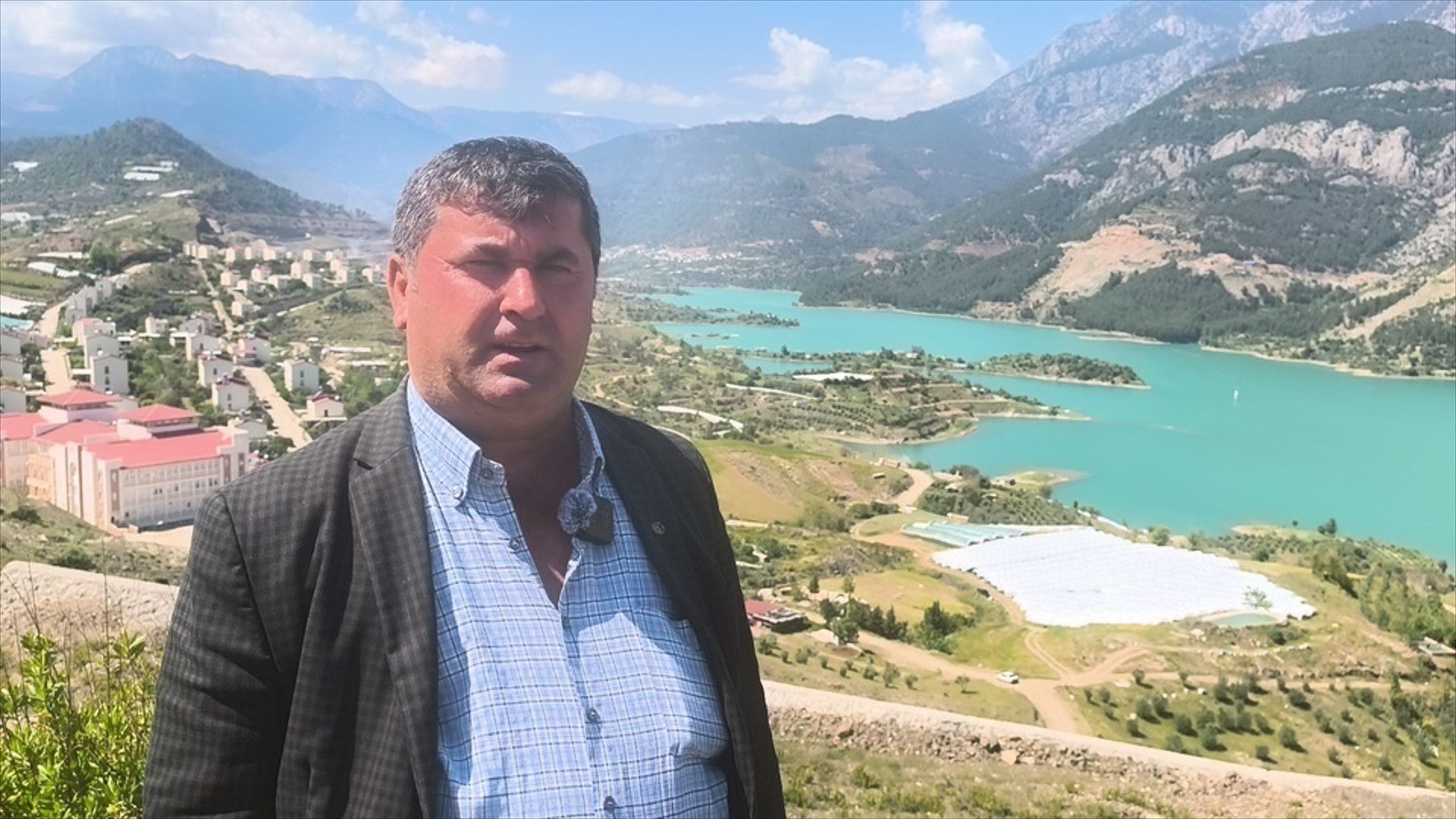 Alaköprü Barajında doluluk oranı yüzde 99a ulaştı Eski mahalleden geriye sadece minare kaldı
