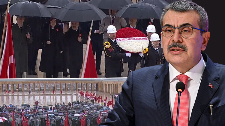 Ata'nın çocuklara armağanı 23 Nisan: Milli Eğitim Bakanı Yusuf Tekin Anıtkabir'de