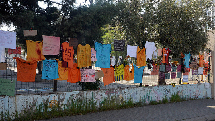 23 Nisan'da kahreden görüntü! Sevincin değil hüznün hakim olduğu tek yer: Ayser Çalık Ortaokulu