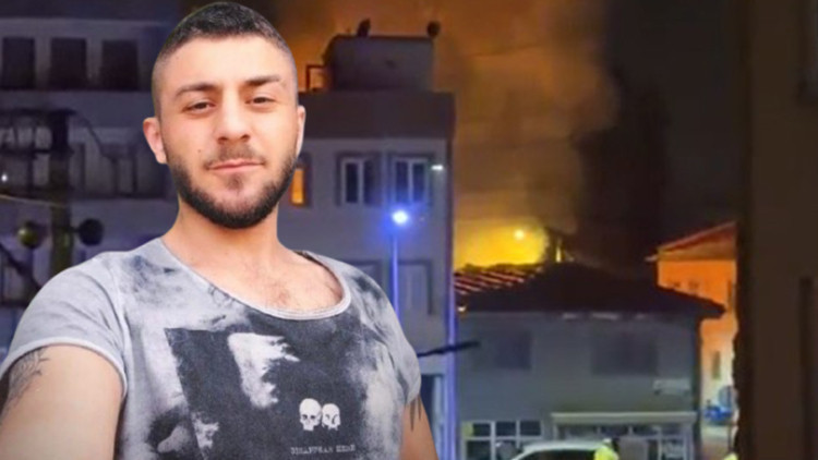 2 katlı evde yangın: 30 yaşındaki genç hayatını kaybetti