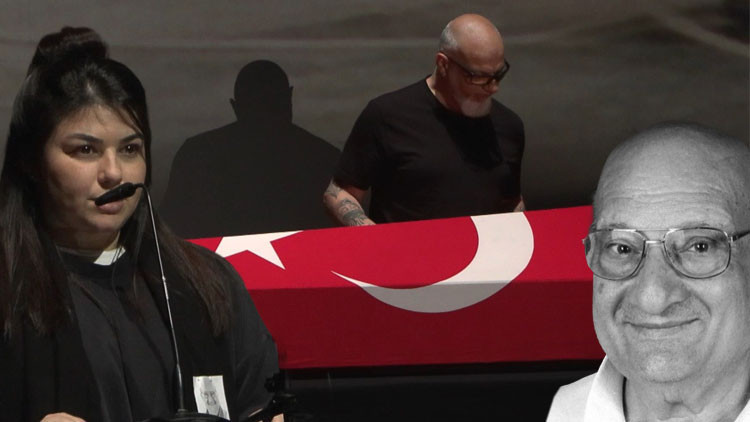 Oyuncu Ferdi Atuner için AKM'de tören düzenlendi... 'Babam en sevdiği yerde bize veda ediyor'