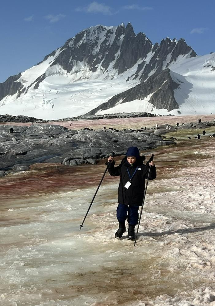  Bölgeye giden en genç Türk oldu Hayalimi gerçekleştirdim