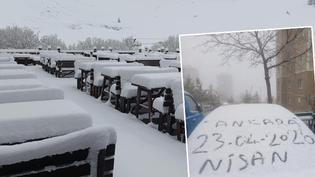 Güne kar sürprizi ile uyandılar: Lapa lapa kar yağdı! İstanbul'un yanı başı beyaza büründü