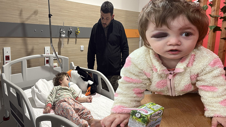 Baba ve kucağındaki bebeğini darp eden zanlı hakkında 36 yıla kadar hapis talebi