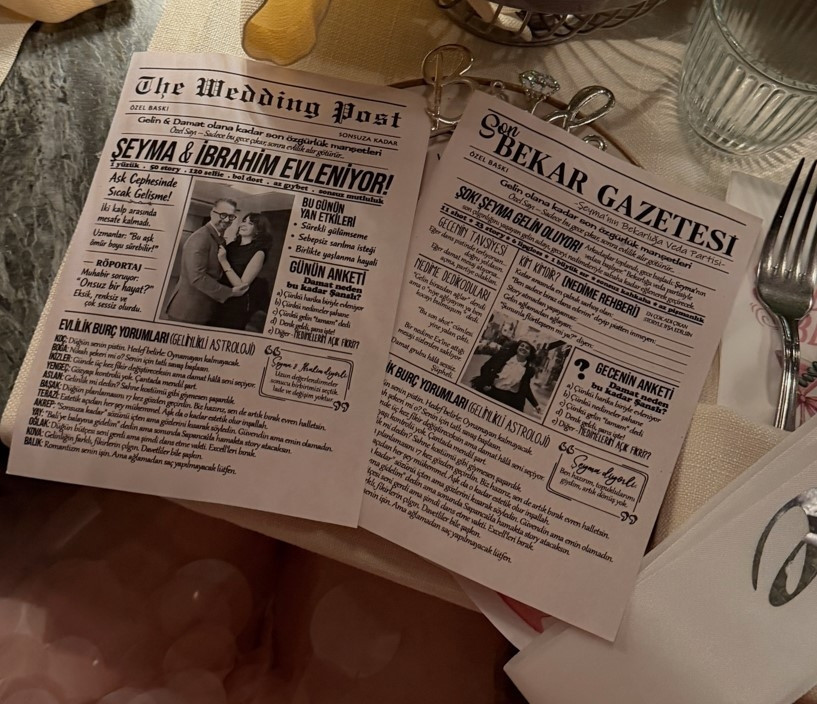 Düğün için geri sayım başladı... Bekarlığa veda etti