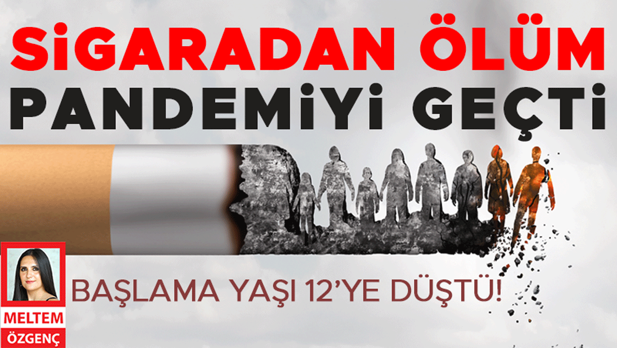 Sigaradan ölüm pandemiyi geçti