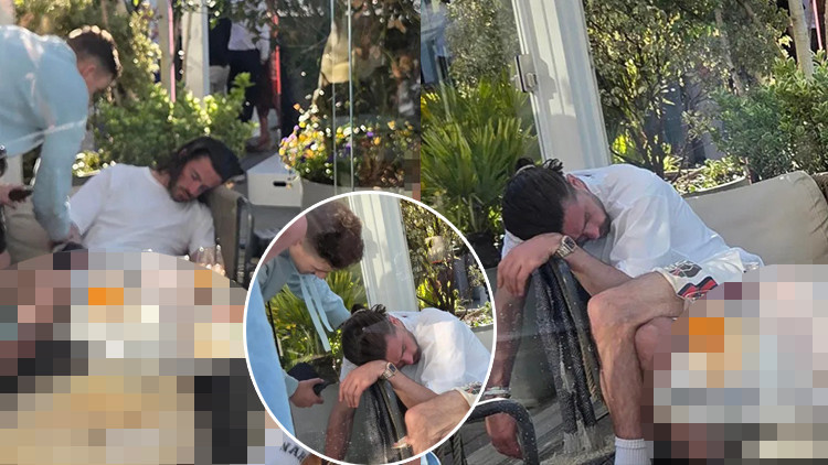 Yıldız futbolcu Jack Grealish bir mekanda fazla alkol alıp uyuyakaldı! Uyandırmaya çalıştılar ama...