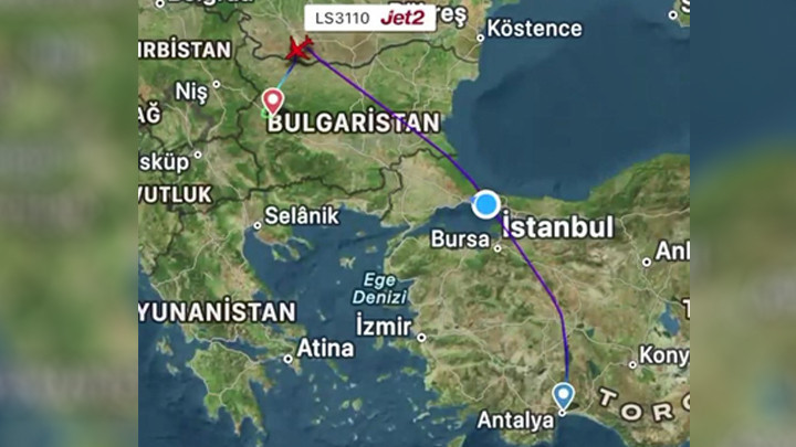Yolcular sorun çıkardı! Antalya'dan kalkan uçak Bulgaristan'a acil iniş yaptı