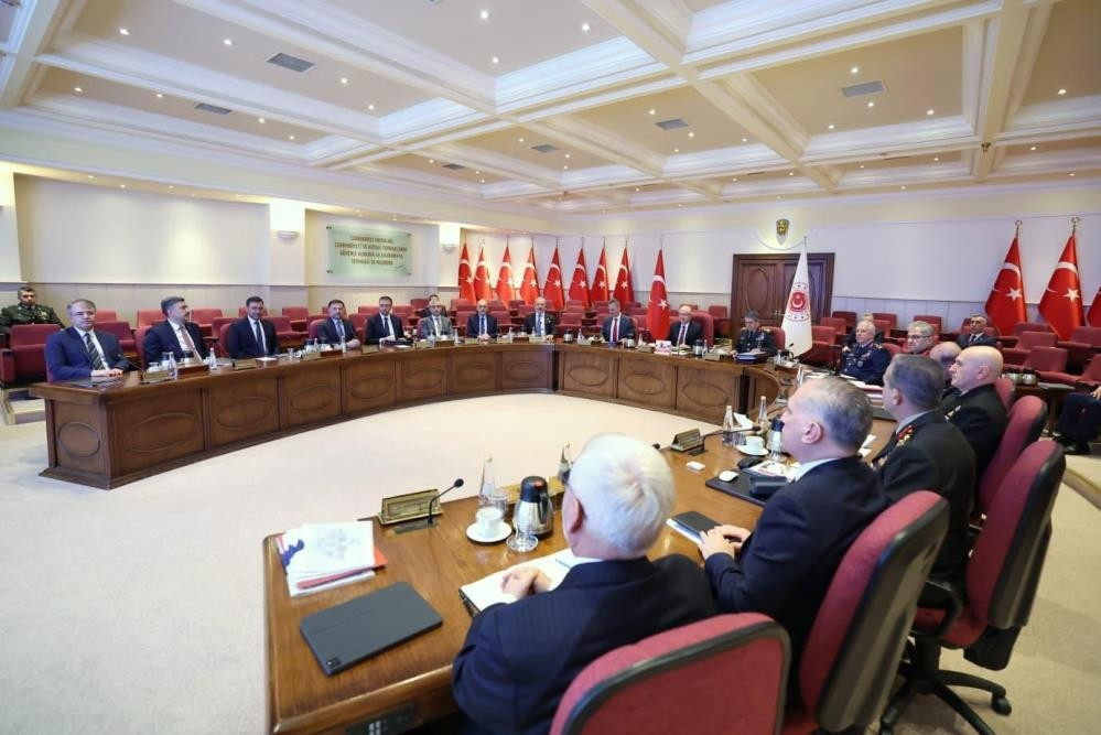 Milli Savunma Bakanlığı'nda Savunma Sanayii toplantısı