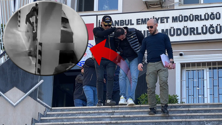 2 kilogram altın ve 60 bin Euro parayı çaldılar... Hırsızlık anbean kamerada