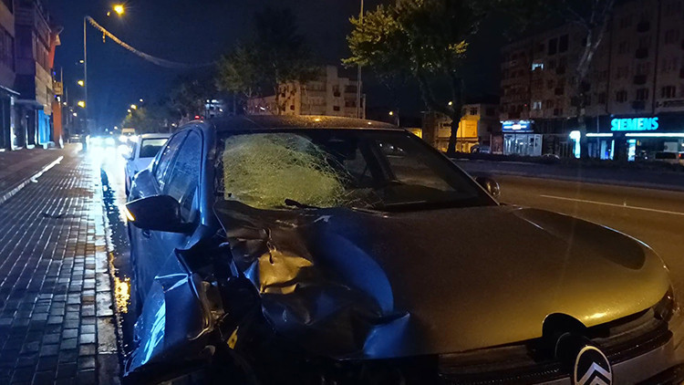 Bursa'da otomobilin çarptığı yaya ağır yaralandı