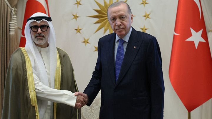 Cumhurbaşkanı Erdoğan, Kuveyt Dışişleri Bakanı'nı kabul etti