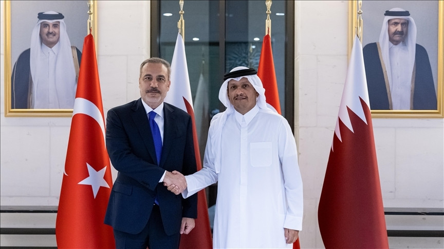 Dışişleri Bakanı Fidan, Katarlı mevkidaşı Al Sani ile telefonda görüştü
