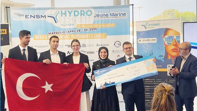 YTÜ öğrencileri tasarladı: Dünya şampiyonu ‘çevreci gemi’