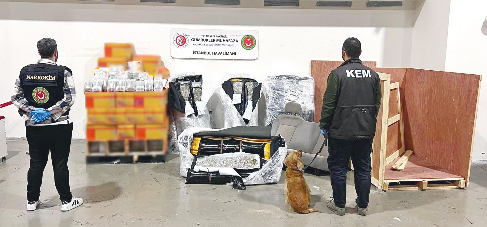 Gümrüklerde zehre geçit yok... 659 kilo uyuşturucu ele geçirildi