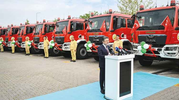 En güçlü yangın filosu göreve hazır