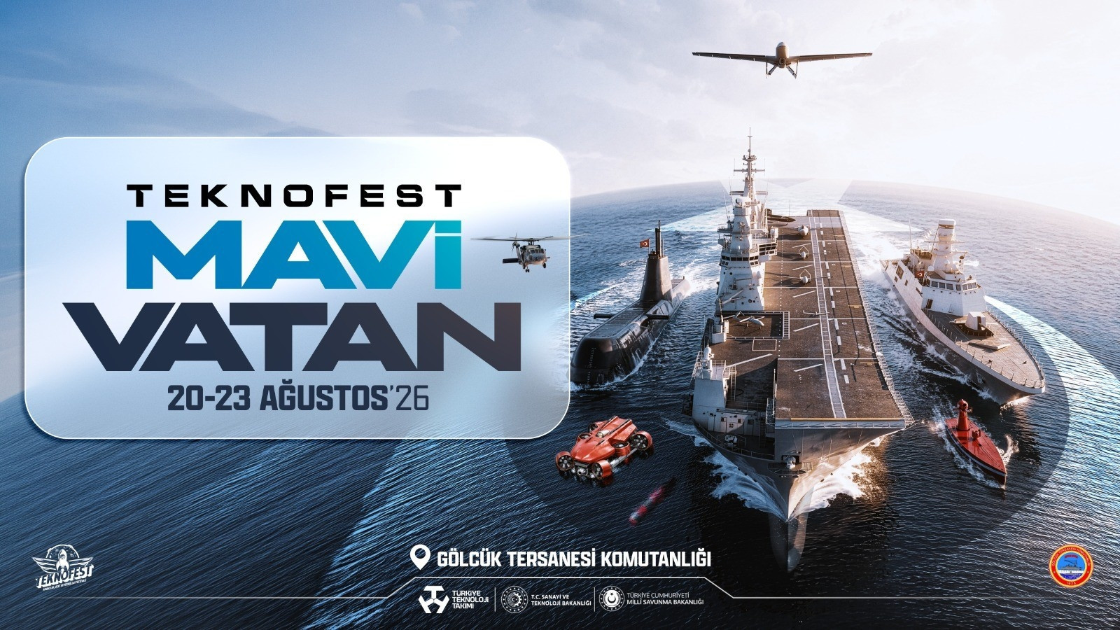 Gökyüzünden Denizlerin Derinliğine: TEKNOFEST Yeniden Mavi Vatan’da