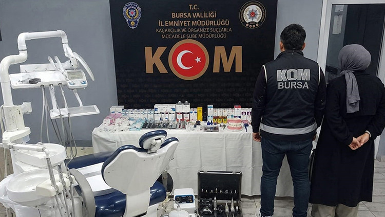 Bursa’da “sahte dişçi” skandalı! Karı koca gözaltına alındı