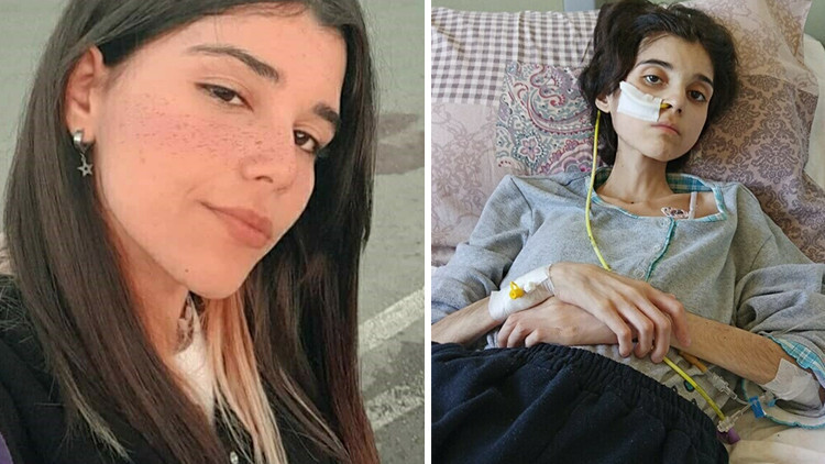 Geçirdiği operasyondan sonra hayatı kabusa döndü: 17 yaşındaki Ünzile 30 kiloya düştü