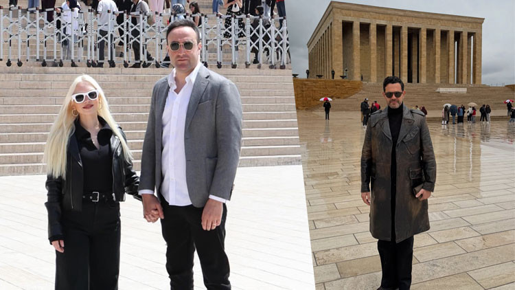 Konser öncesi Ata'mızı ziyarete geldik!