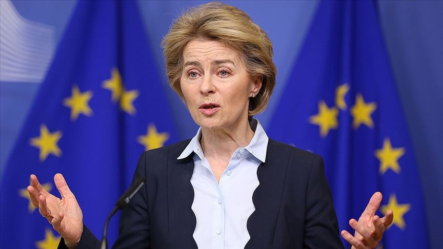 AB Komisyonu Başkanı Leyen ile görüştü