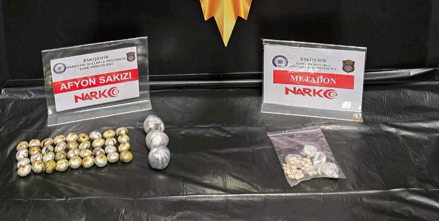 Eskişehir'de uyuşturucu operasyonu! Midesinde uyuşturucu madde bulunan şüpheli tutuklandı