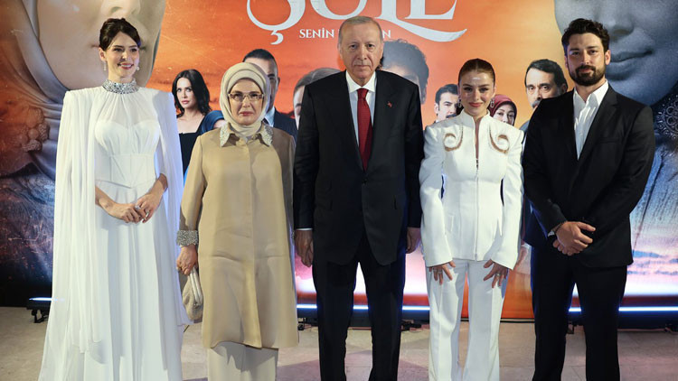 Cumhurbaşkanı Erdoğan, ‘Şule Senin Hikayen’ dizisinin galasına katıldı