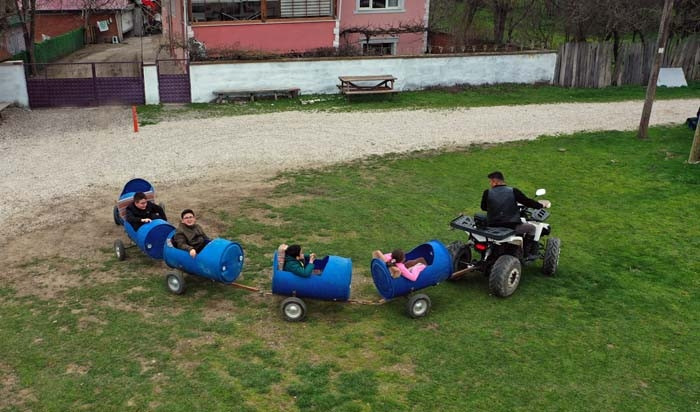  ATV aracıyla çekiyor Bu kadar talep edileceğini düşünmemiştik