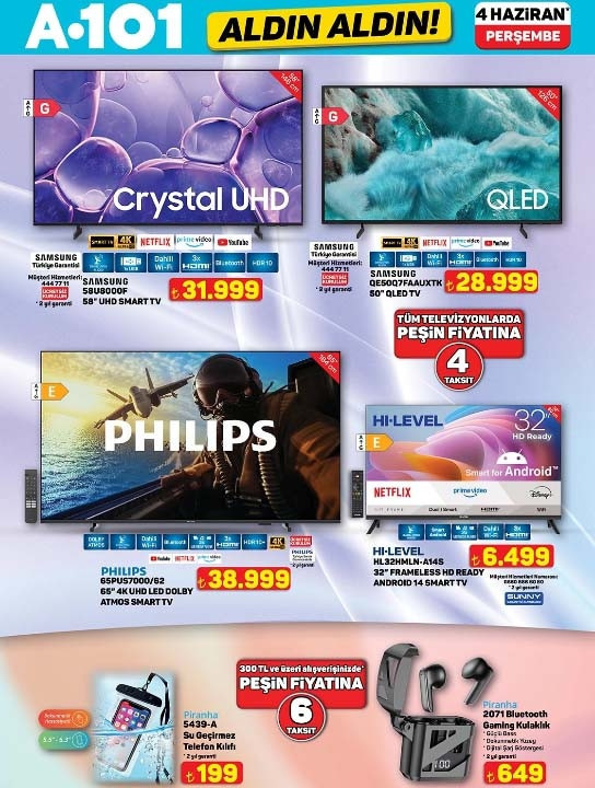A101 KATALOG BU HAFTA 4 HAZİRAN 2026 A101 KATALOG BU HAFTA 4 HAZİRAN 2026