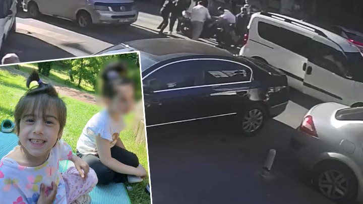 Kağıthane’de 5 yaşındaki Zümre'nin öldüğü kazada yeni görüntüler!