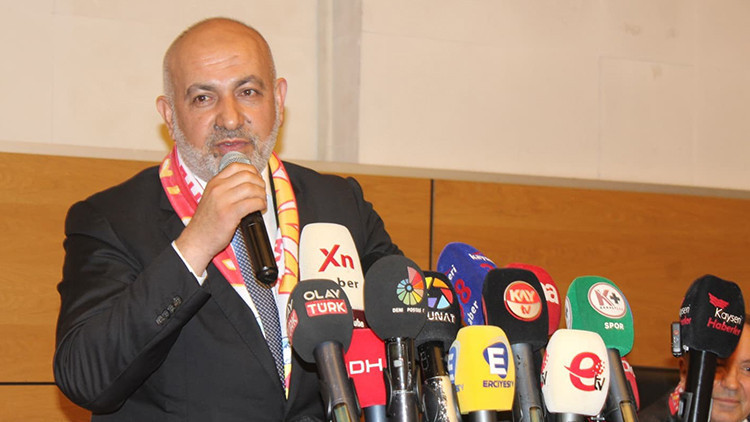 Kayserispor'da Ali Çamlı yeniden başkan seçildi