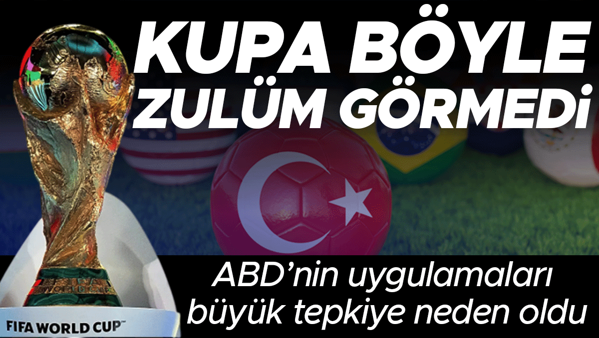 Bu saygısızlığa FIFA seyirci kaldı!
