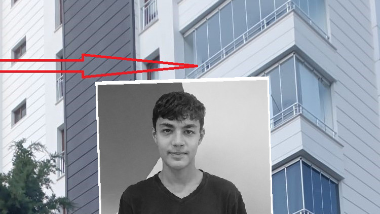 Balkondan düşen 15 yaşındaki Ömer, hayatını kaybetti