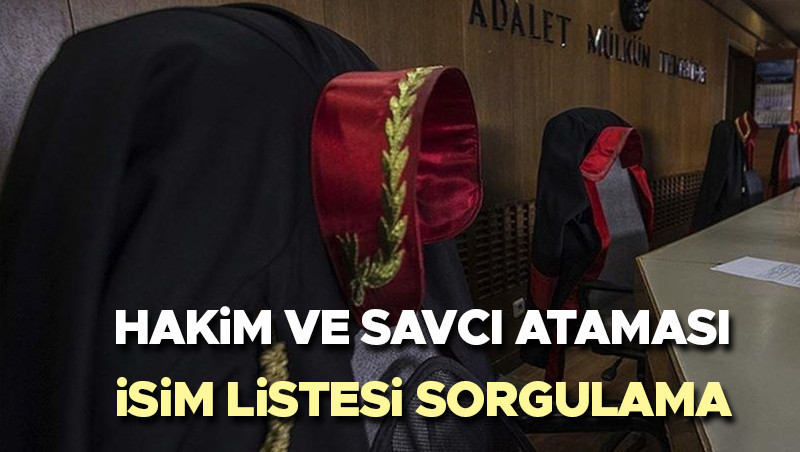 HSK KARARNAMESİ ATAMA İSİM LİSTESİ 12 HAZİRAN 2026 SON DAKİKA || Hakim ve Savcı atama kararları yayınlandı Ankara Cumhuriyet Başsavcısı değişti İşte hakim ve savcı atama listesi sorgulama ekranı HSK KARARNAMESİ ATAMA İSİM LİSTESİ 12 HAZİRAN 2026 SON DAKİKA || Hakim ve Savcı atama kararları yayınlandı Ankara Cumhuriyet Başsavcısı değişti İşte hakim ve savcı atama listesi sorgulama ekranı