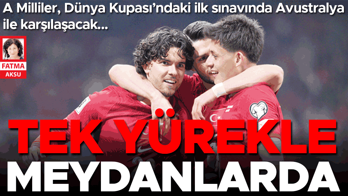Tüm meydanlarda milli maç coşkusu!