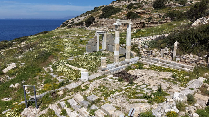 Bakan Ersoy: Knidos’ta tarihî dokuyu koruyan önemli bir düzenlemeyi tamamladık