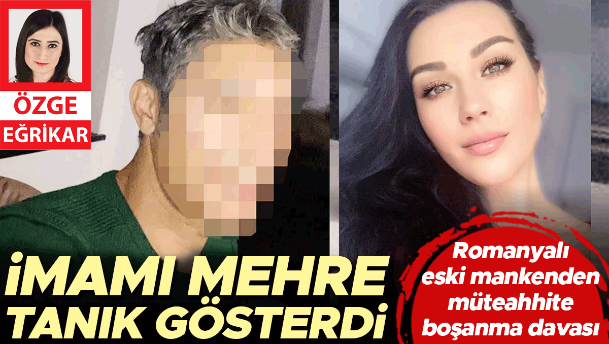 Rumen mankenden suç duyurusu 700 bin liralık mehrimi vermedi