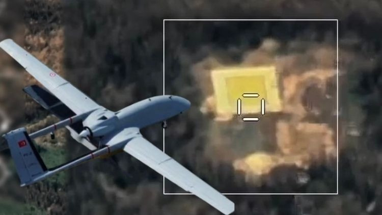 Bayraktar TB3’ten nokta atışı… CİRİT Lazer Güdümlü Füze ile tam isabetle vurdu