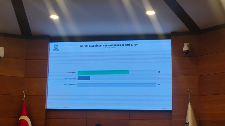 Silivri Belediyesi Başkanvekilliğine Yalçın Ekici seçildi
