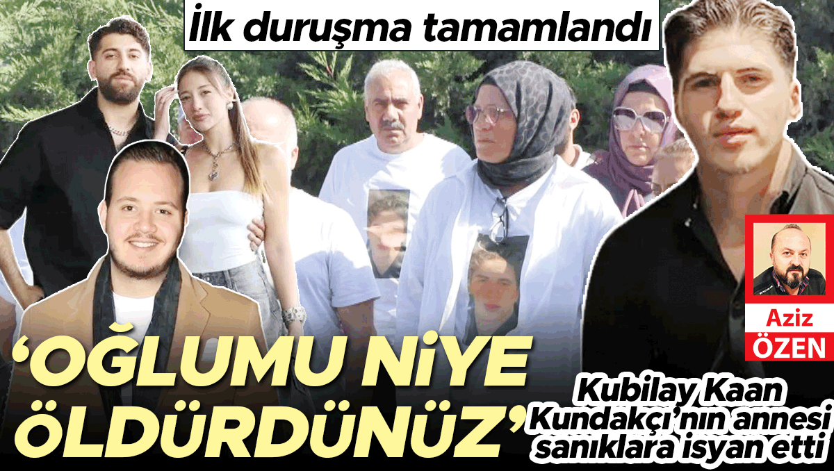 İlk kez hâkim karşısına çıktılar… Çocuğum aşk üçgeni kurbanı