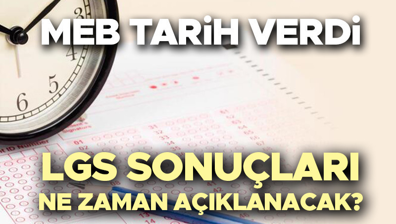 LGS 2026 sonuç ve tercih takvimi bekleyen öğrenciler