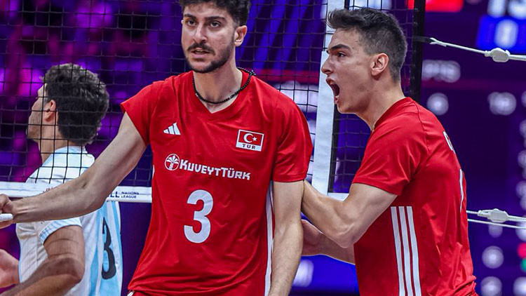A Milli Erkek Voleybol Takımı, Belçika'yı 3-0 Mağlup Etti