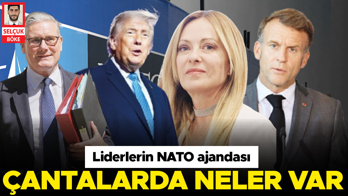 Liderlerin NATO ajandası... Kim hangi dosyayla geliyor