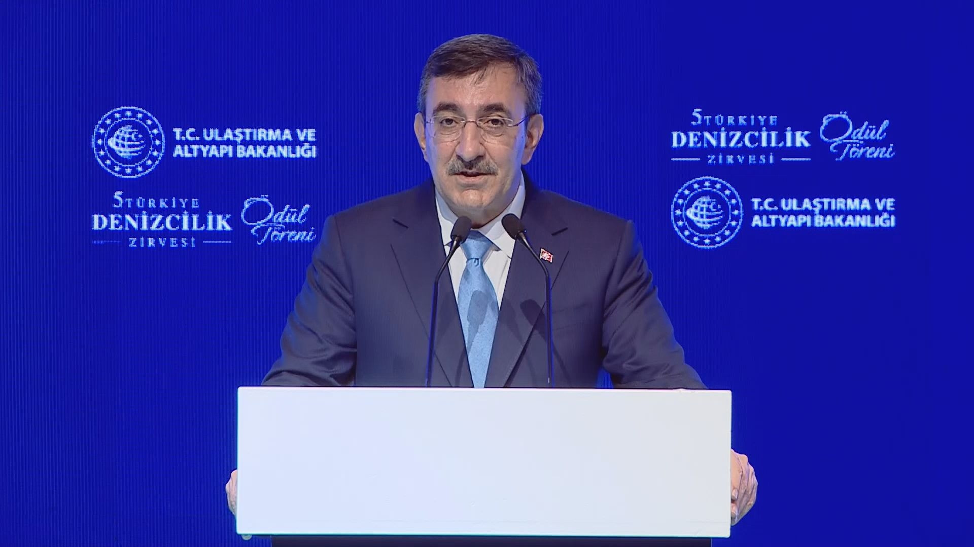 Cumhurbaşkanı Yardımcısı Yılmaz: Deniz ulaşımı küresel ekonominin can damarı